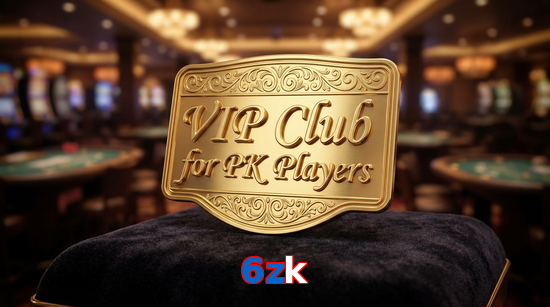 Main screen of 6Zk vip page for PK players